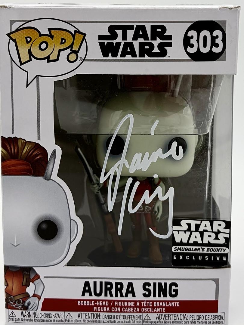 Jaime King signed Funko #303 (Star Wars) - SWAU COA